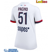 Paris Saint-Germain Willian Pacho #51 Replica Away Shirt Ladies 2025-26 Short Sleeve